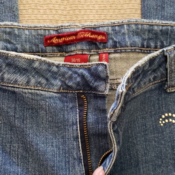 American Exchange jeans Size 15 stud accents 🦋 - Picture 11 of 15